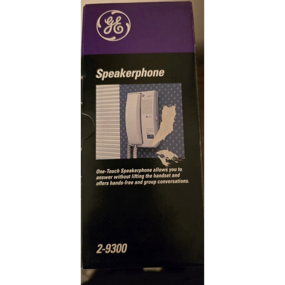 Vintage GE Speakerphone 2-9300 with 12 Number Memory Open Box - Picture 4 of 10